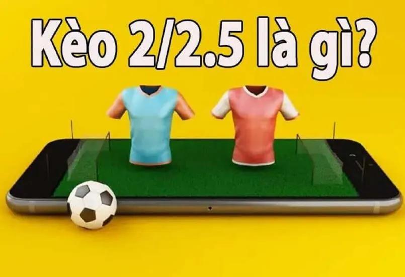Kèo 2-2.5 là kèo cược được chơi phổ hiện tại các nhà cái cá cược trực tuyến